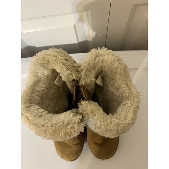 Boots‎ Girls Makalu California Tan 11 M Very Nice Faux Fur Inside - Picture 2 of 7